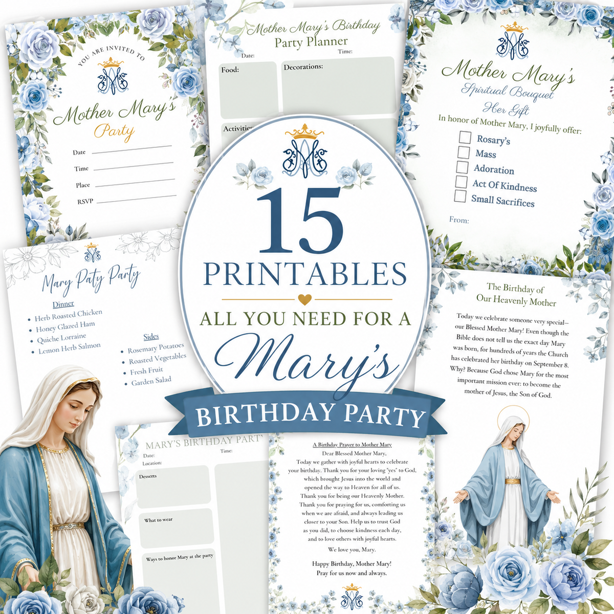 Mother Mary Birthday Bundle