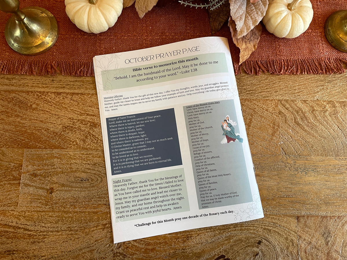 Joyful Catholic Living Magazine (Print version) - October 2026