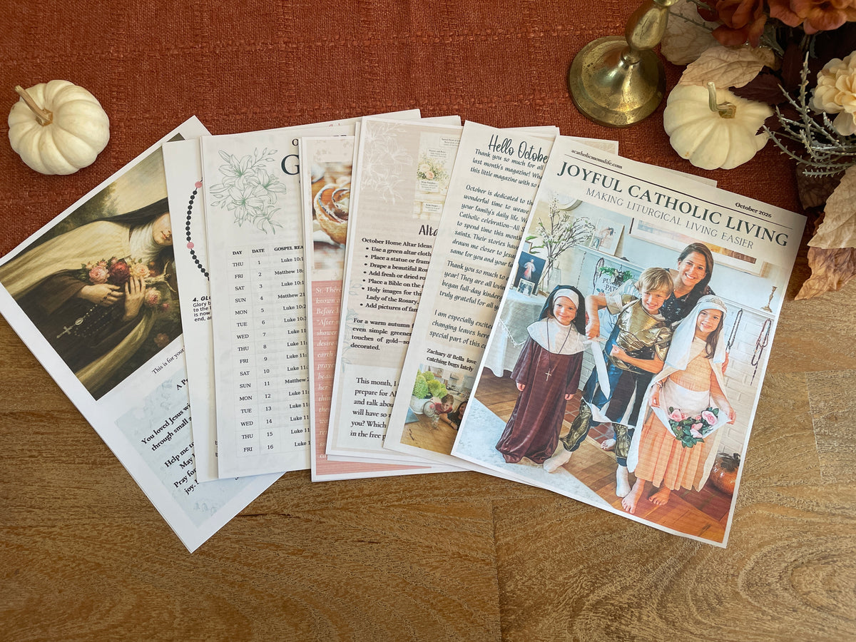 Joyful Catholic Living Magazine (Digital version) - October 2026