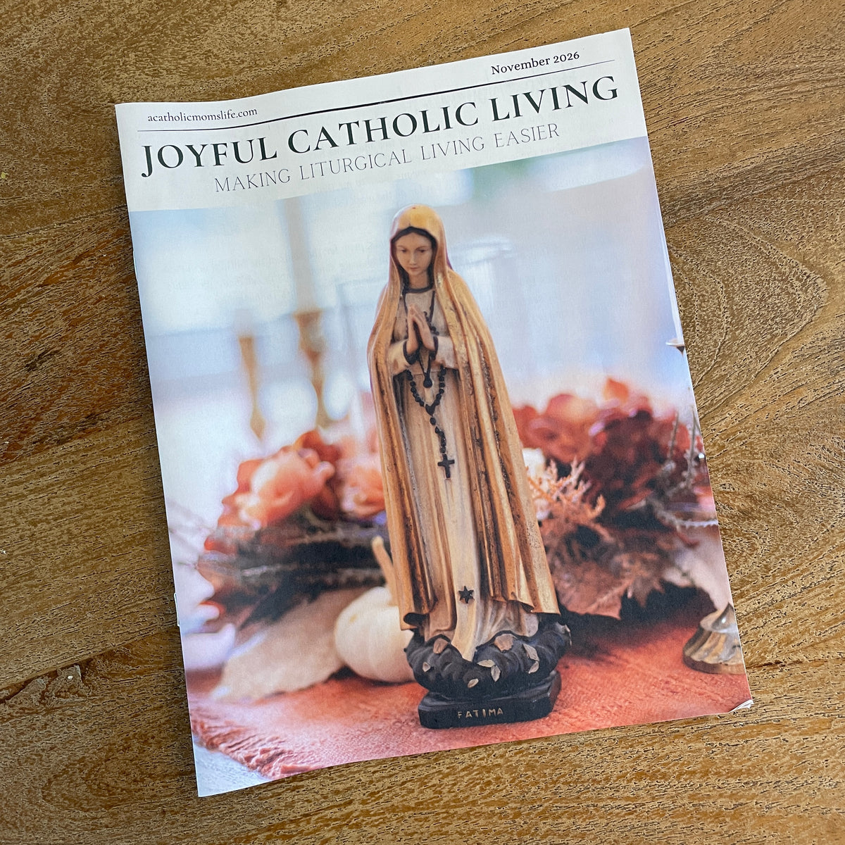 Joyful Catholic Living Magazine (Print version) - November 2026