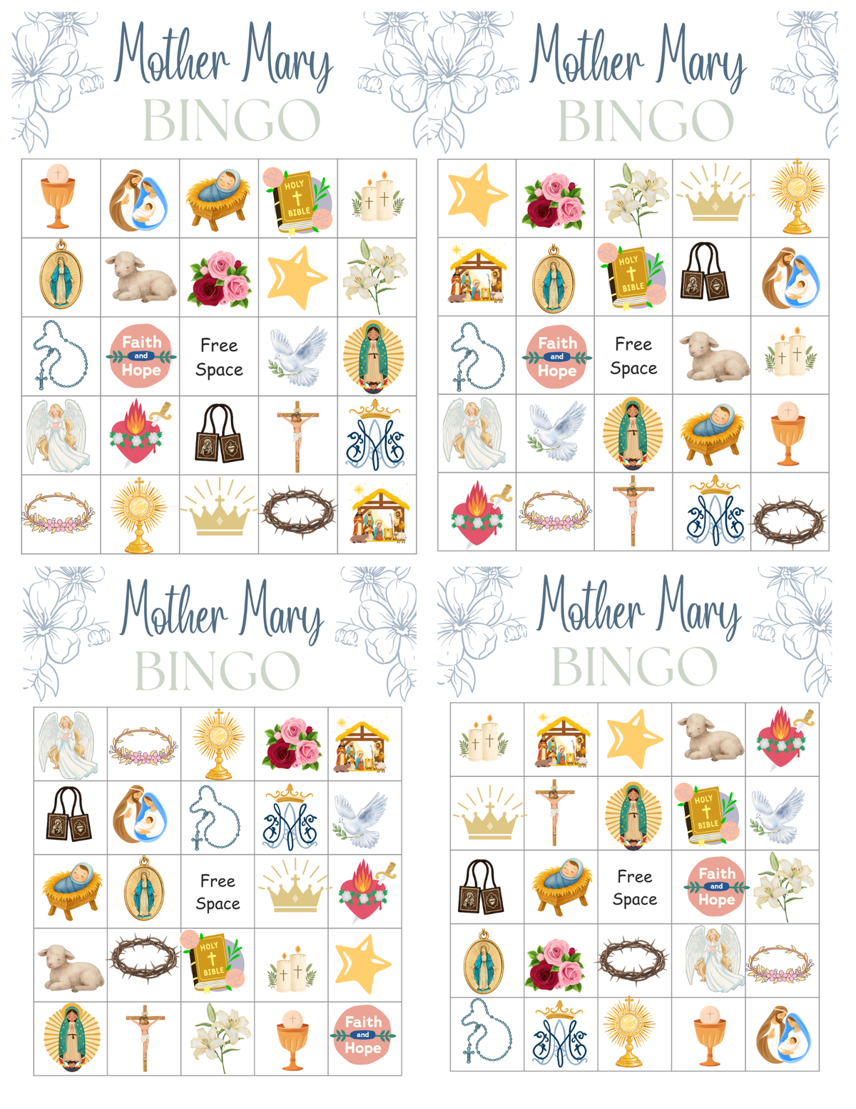Mother Mary Birthday Bundle