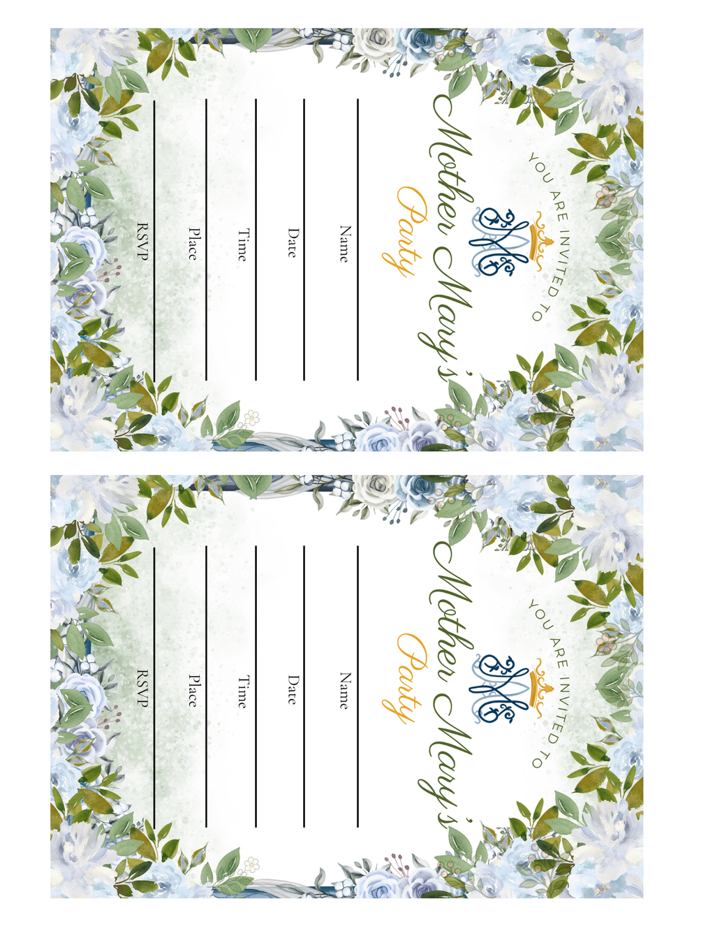 Mother Mary Birthday Bundle