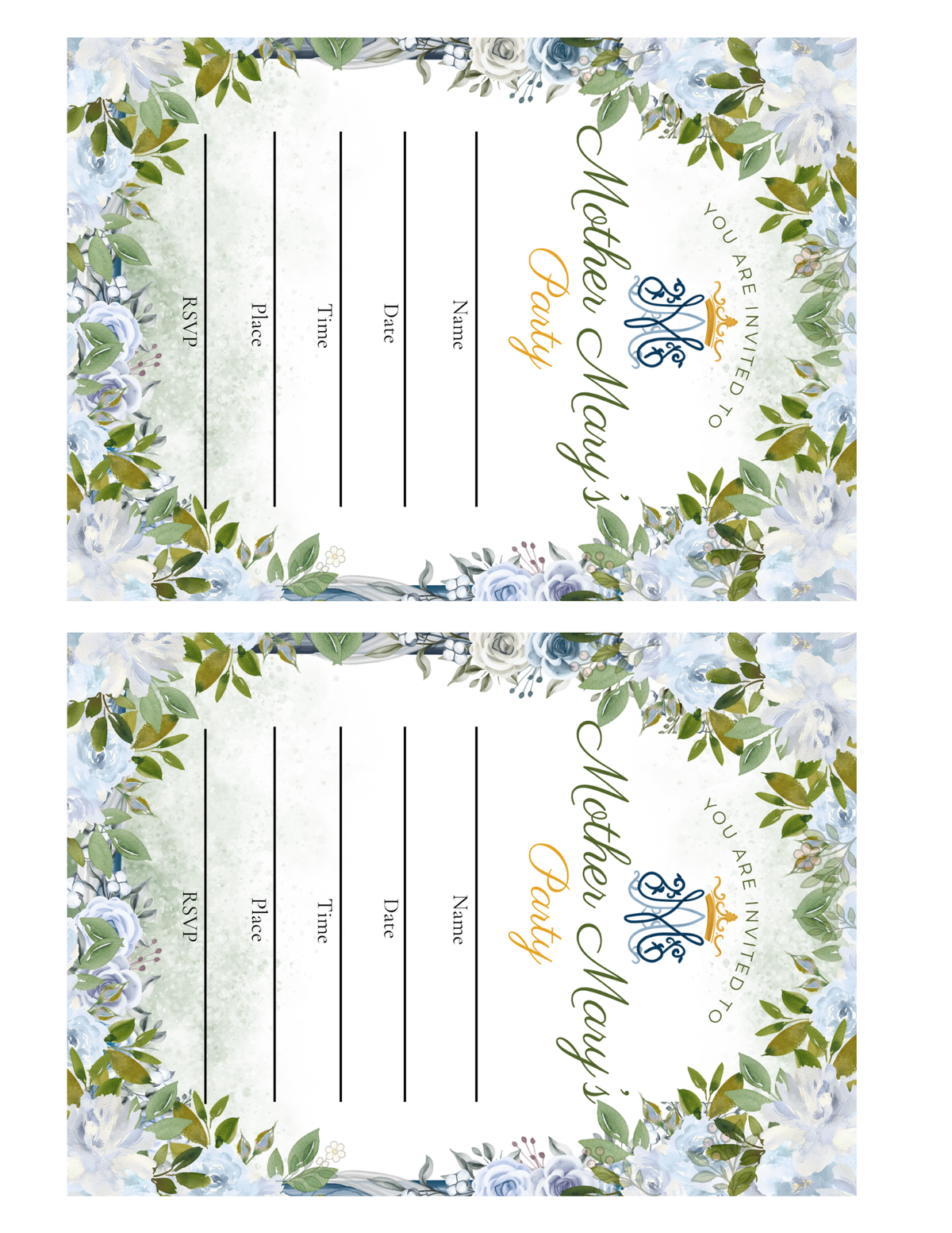 Mother Mary Birthday Bundle