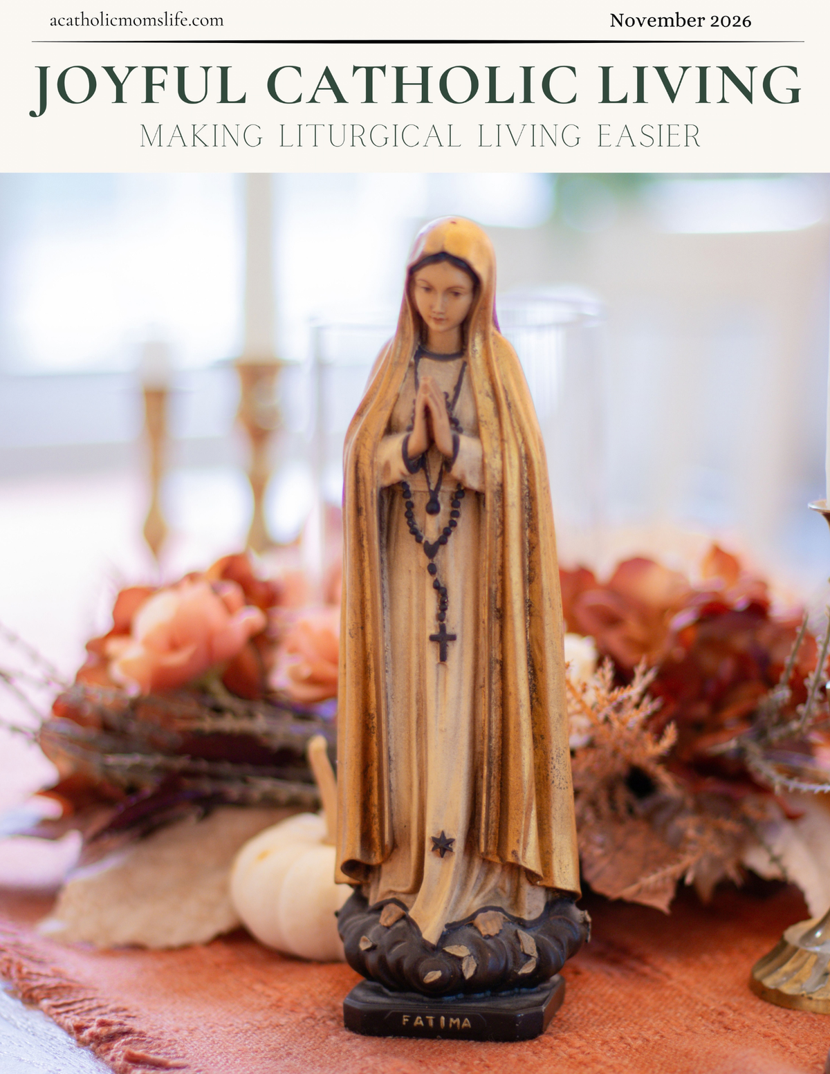 Joyful Catholic Living Magazine (Digital version) - November 2026
