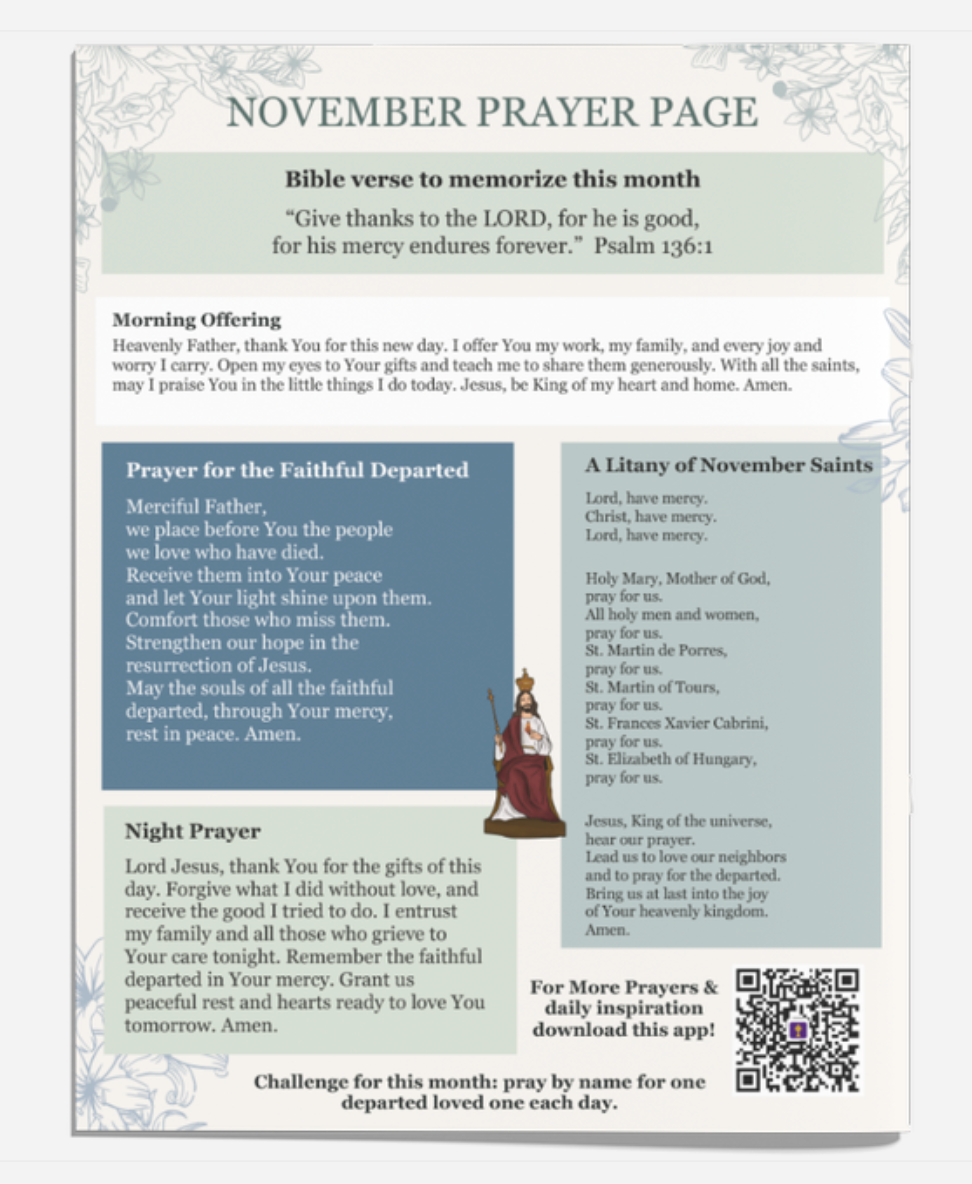 Joyful Catholic Living Magazine (Print version) - November 2026